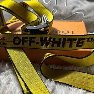 Authentic OFF White belt